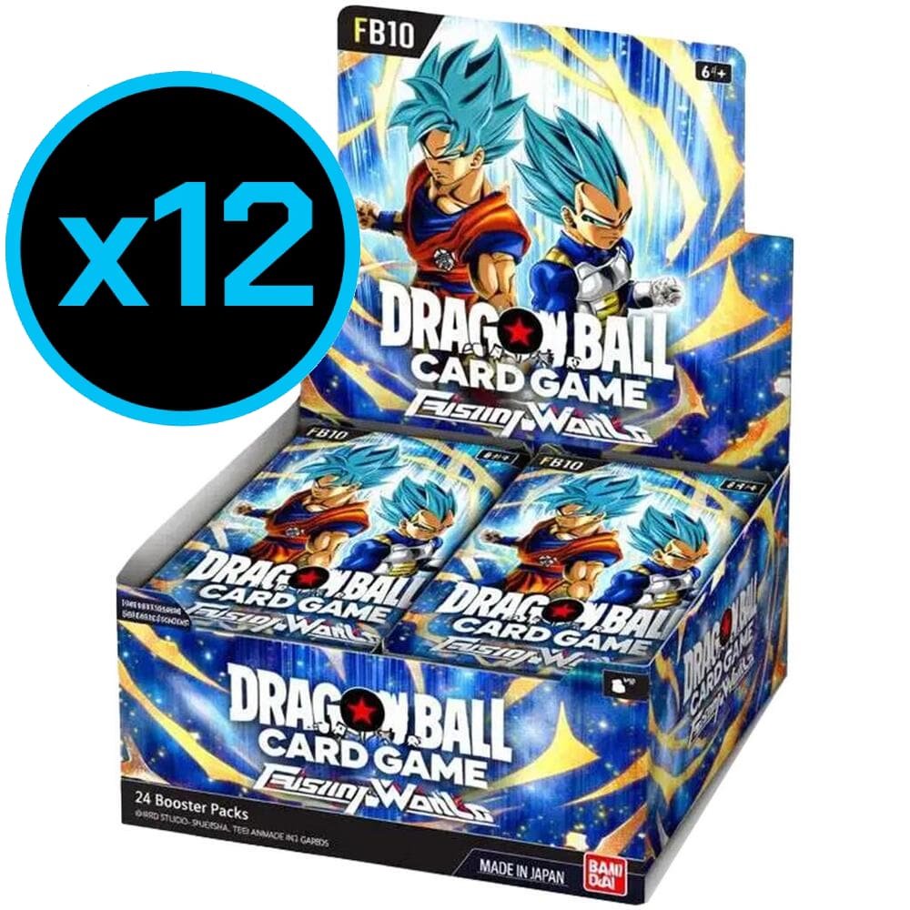 Dragon Ball Super TCG: Fusion World 10 Booster Case - Cross Force [FB10] (Pre-Order)