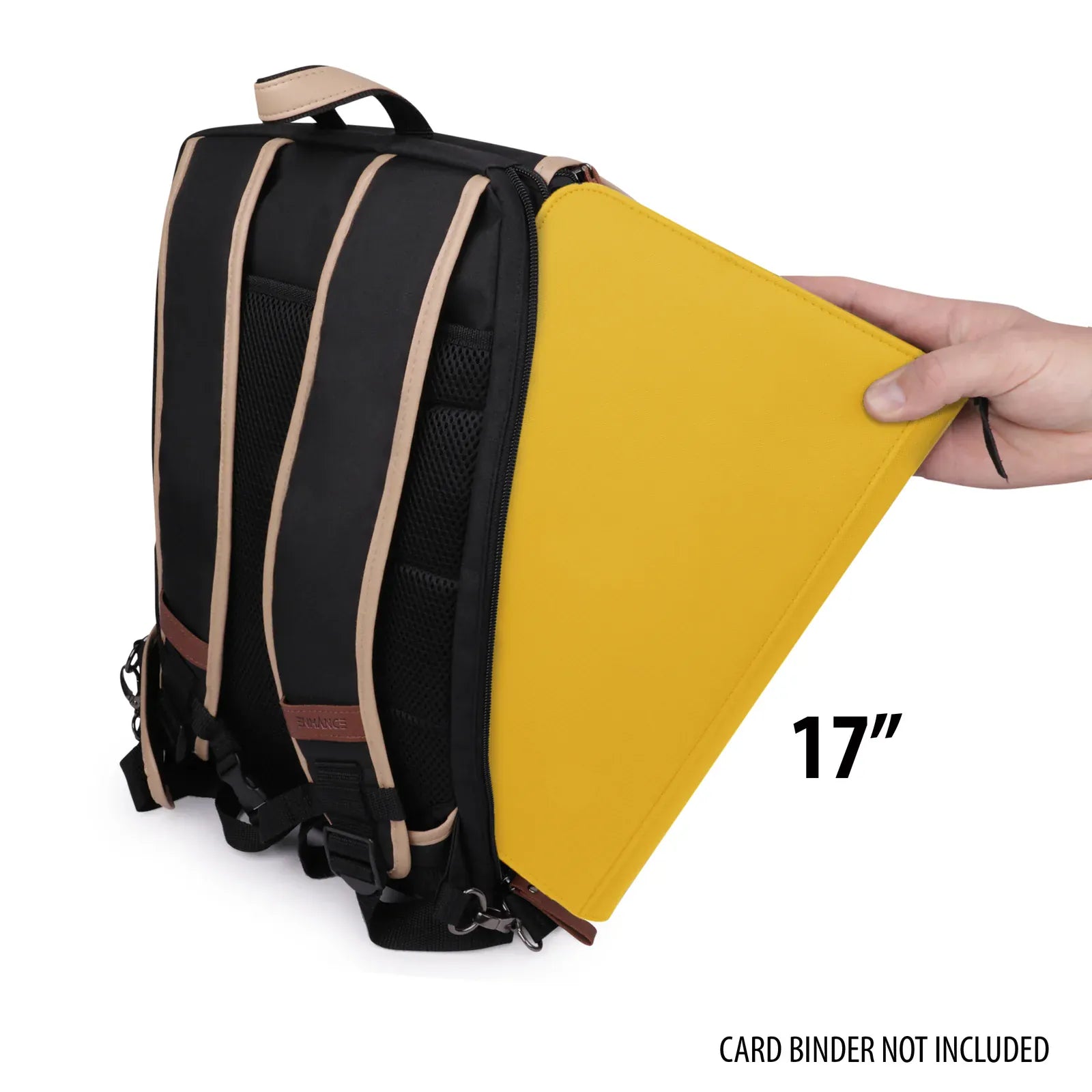 Enhance: Designer Edition Trading Card Storage Backpack - Black