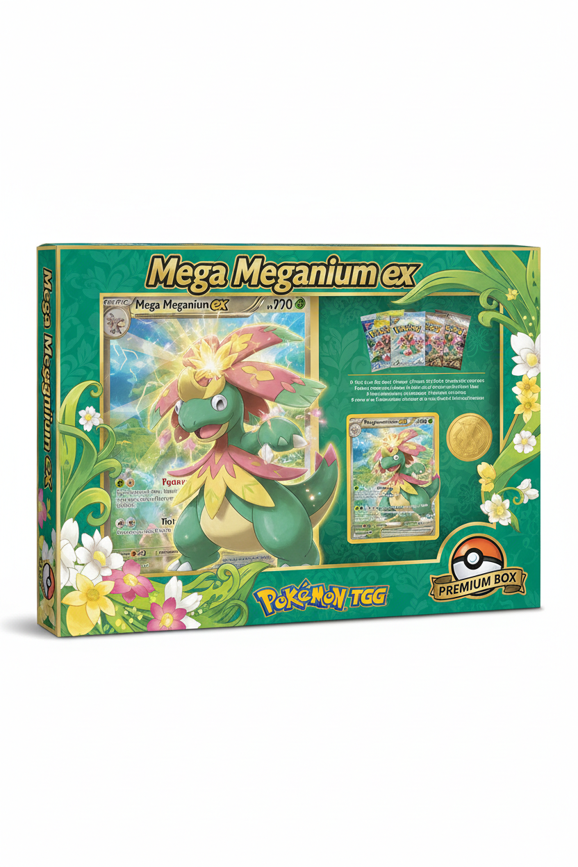 Pokemon Mega Meganium ex Premium Box