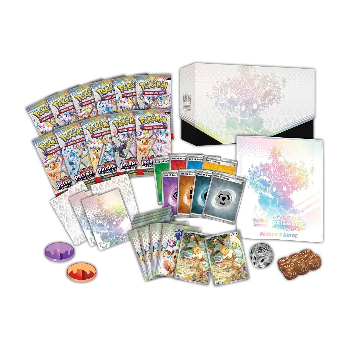 Pokemon: Scarlet & Violet Prismatic Evolutions Pokemon Center Elite Trainer Box