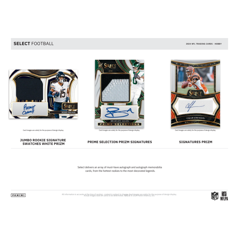 2024 Panini Select Football Hobby Box