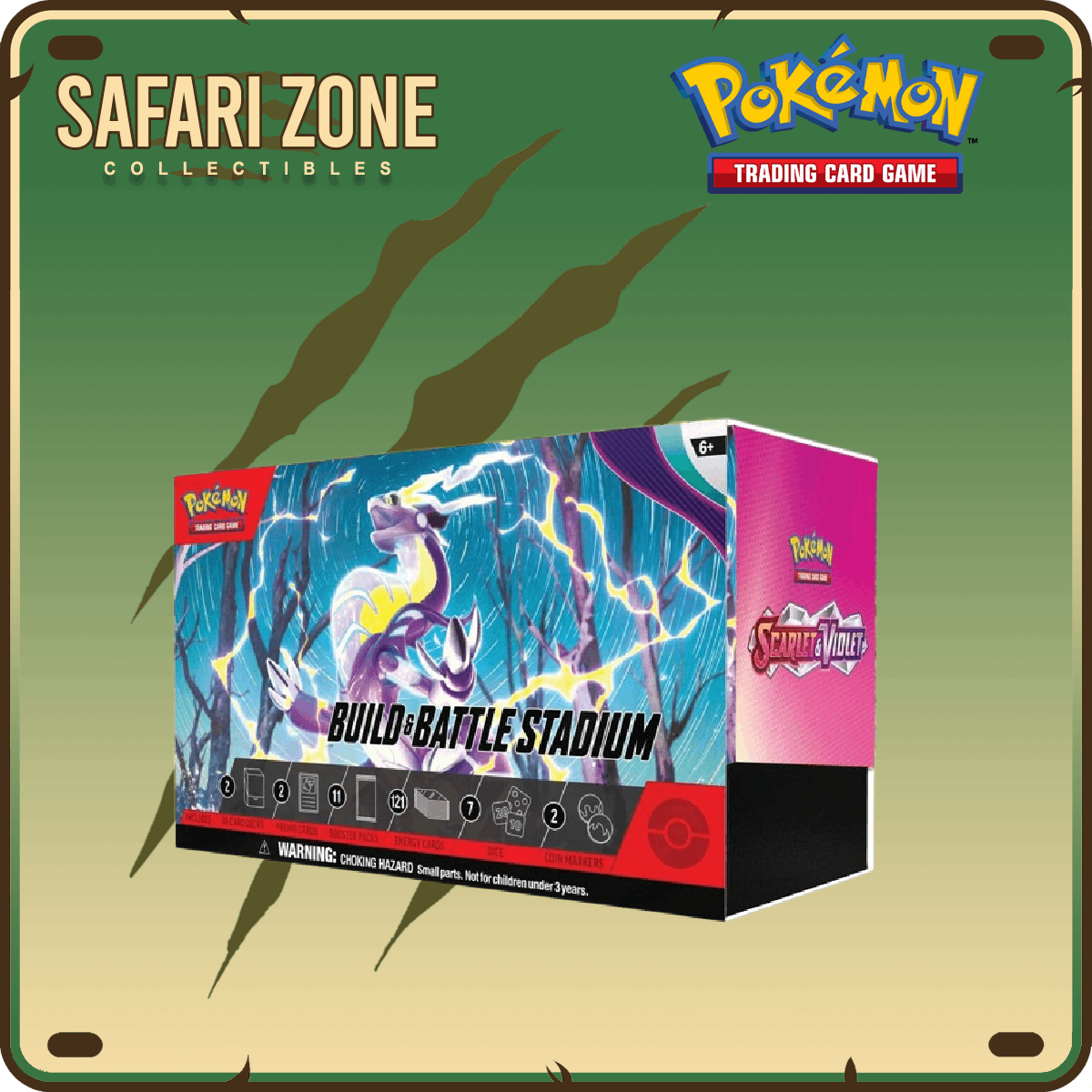 Pokemon TCG: Scarlet & Violet Build & Battle Stadium